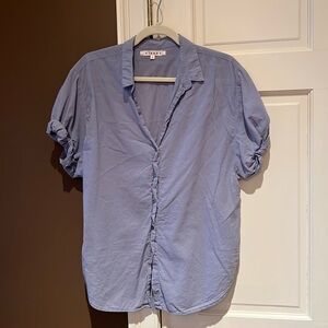 Xirena cotton button down, top , size S